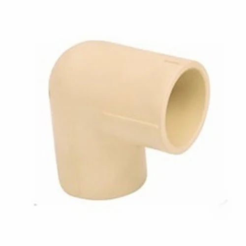 Cpvc Elbow - 2 Inch | Light Yellow, Solid Hardness, Durable 90 Degree Socket Joint, Fine Finished