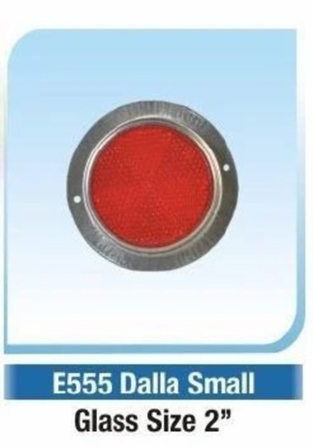 Eye Cat Reflector - Plastic, 2 Inch Size | Red, Rust Proof, Waterproof, Manual for Trucks