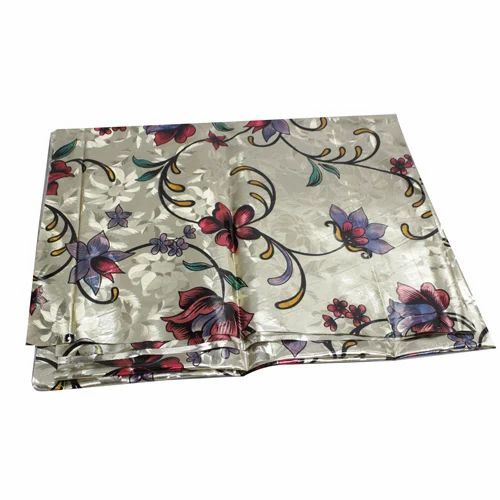 Floral Table Runner - Pvc Material, 45 X 75 Cm Size, Multicolor Printed Design | Durable, Fine Finished, Ideal For Home, Hotel, Party Usage