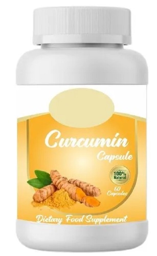 Herbal Curcumin Capsules - Medicine Grade, Herbal Formula for Personal Use | Dosage As Per Prescription Required, Convenient Capsule Form