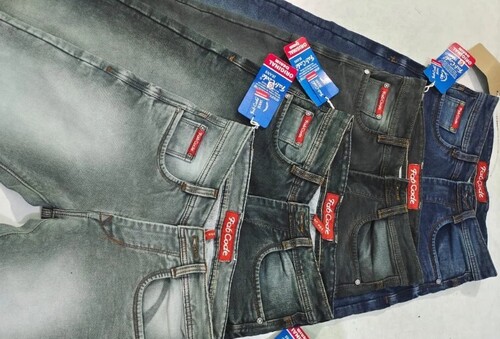 Men Slim Fit Denim Jean - Denim Material, All Sizes, Blue Color | Stretchable, Casual Wear, Handwash Care