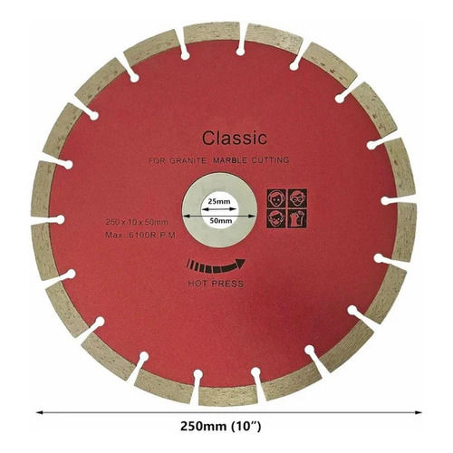 Round Granite Cutting Blade