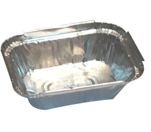 Eco-Friendly Rectangular Aluminum Foil Containers - All Sizes , Disposable Plain Design for Hotel and Home Use