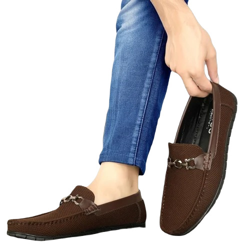 Synthetic Leather Shoes - Size 8, Brown Color | Sporty Style, Casual Wear with Attractive Designs