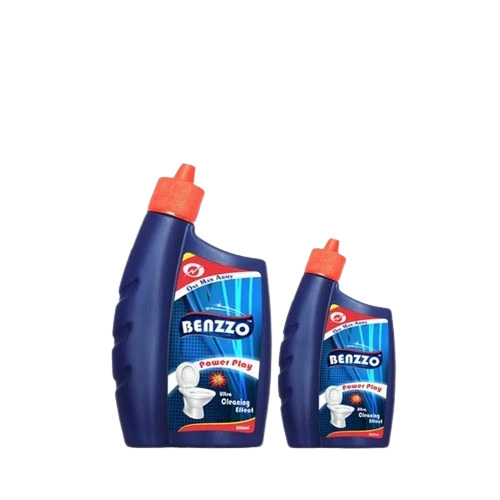 Toilet Cleaner - Liquid, Citrus Fragrance, Blue Color, Skin Friendly | Effective Bathroom Detergent, 2-Year Shelf Life, Pleasant Aroma