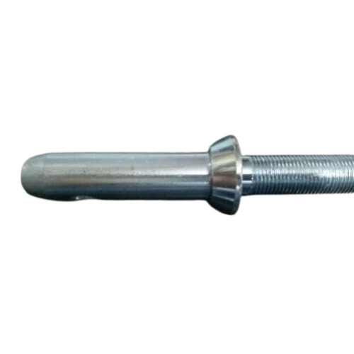 Top Link King Pin - Mild Steel, Silver Color, Galvanized Finish | Corrosion-Resistant, Precise Fit, Strong and Reliable for Smooth Operation