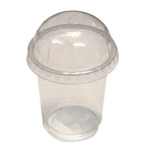 Transparent Disposable Plastic Glass - 250ml, Round Shape, Made from Durable PP Material | Ideal for Restaurants and Hotels