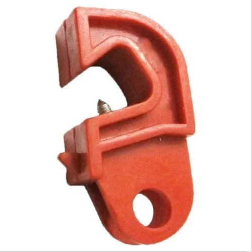 Universal Circuit Breaker Lockout - Powder Coated, Red Color | Industrial Electrical Lockout Solution