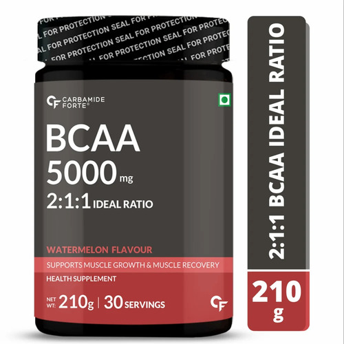 BCAA Health Powder - 5000mg Highly Vegetarian Formula | Promotes Healthy Growth, Builds Muscles & Body