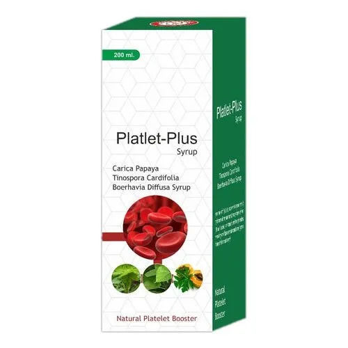 Ayurvedic Platlet Plus Carica Papaya Windstorm Cardifolia Boerhavia Diffusa Platlet Syrup