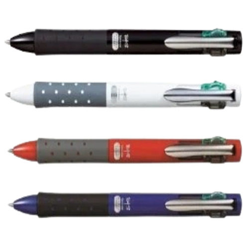 Fountain Pen - Plastic Material, Round Shape, Blue Ink | Lightweight, Multicolor Design, Box Packed