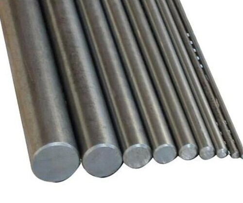Carbon Steel Round Bar - Length 3 Meters, Rust Proof Chrome Finish, Hot Rolled Technique