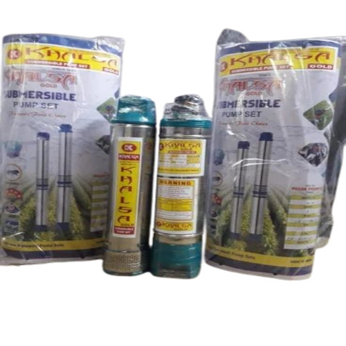 Electric Submersible Pump - 1Hp Copper Winding, 10 Stage Size | Steel Body, Customized Application, Silver Color