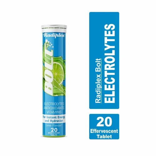 Electrolytes (ORS) With Antioxidant Effervescent Tablets