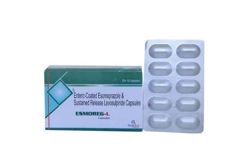 Enteric Coated Esomeprazole And Levosulpiride Capsules