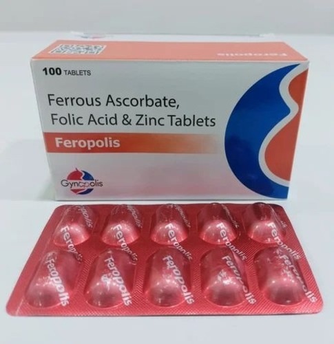 Ferrous Ascorbate With Folic Acid Tablet