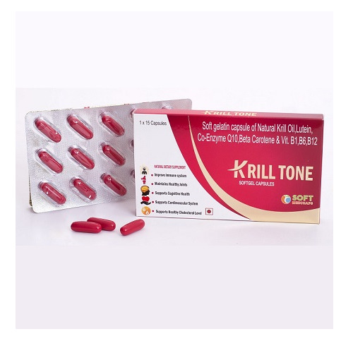 Krill Tone Softgel Capsules