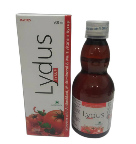 Lycopene With Antioxidant, Multimineral And Multivitamin Syrup