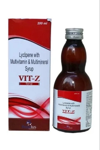 Lycopene Multivitamin Multimineral Syrup - Liquid Formulation , Prescription Required For Hospital And Clinic Use