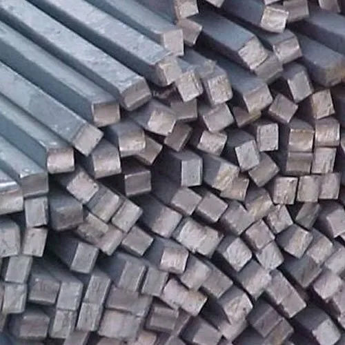 Mild Steel Square Bar - Customizable Dimensions, Corrosion-Resistant, Easy to Weld, Good Machinability, Medium Strength, Grey Color