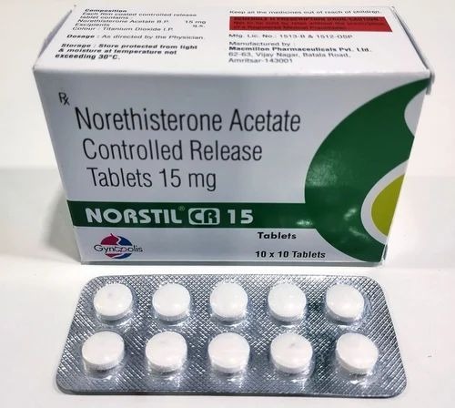 Norethisterone Cr 15 Mg Tablets