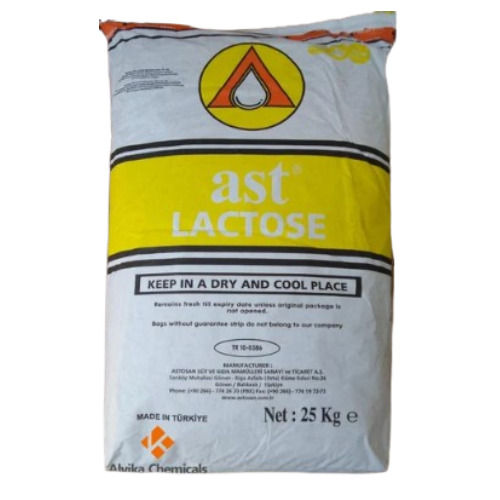 White Lactose Powder - Melting Point 252 Deg C, Density 1.525 g/cm3 | Safe Sweetener and Stabilizer for Medications and Packaged Foods