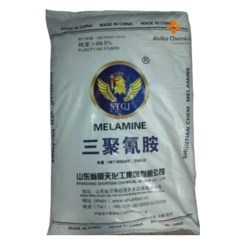 White Melamine Powder - Purity 99%, Cas No 108-78-1 | Tasteless, Odourless, Non-toxic, Excellent Hardness And Heat Resistance In Thermo-setting Plastics And Kitchenware