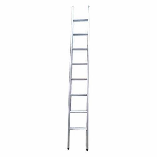 Aluminium Step Ladder - 8-Step, Anodised Finish | Slip Resistant, Durable, Movable Design