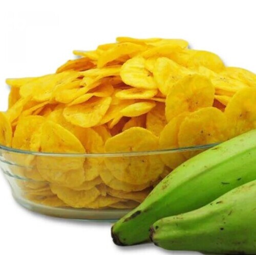 Banana Spicy Chips - Gluten Free, Hard Texture, 100% Pure | FSSAI Certified, Good In Taste, Customized Packaging