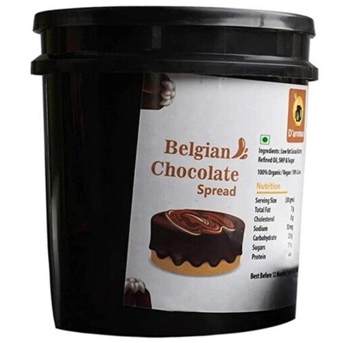 Belgian Chocolate Spread - Sweet Chocolate Flavored Paste | Eggless, FSSAI Certified, Good in Taste, Made in India
