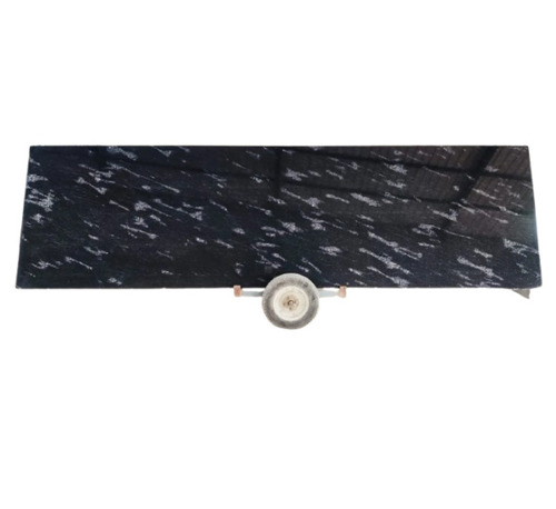 Black Granite Slab - Rectangular Shape, Easy To Fit | Ideal for Hotel, Kitchen, Office, Restaurant Use