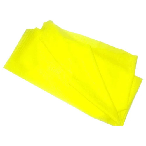 Bright Yellow Polyester Fabric - 100% Polyester, Plain Texture | Wrinkle-Resistant, Water-Repellent, Eco-Friendly, Easy to Care For, Perfect for Summer Wear