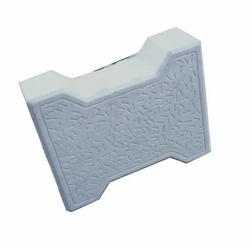 Cement Interlocking Tile - 80mm Thickness White Color Acid-Resistant Firebrick Heat Insulation Wear-Resistant Gloss Finish