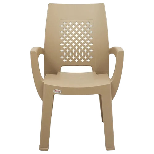 Dark Beige Plastic Chair