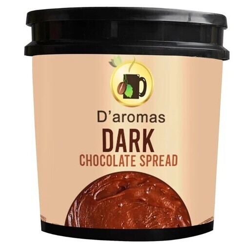 Dark Chocolate Spread - 1 Kg Rich Premium Taste Eggless FSSAI Certified