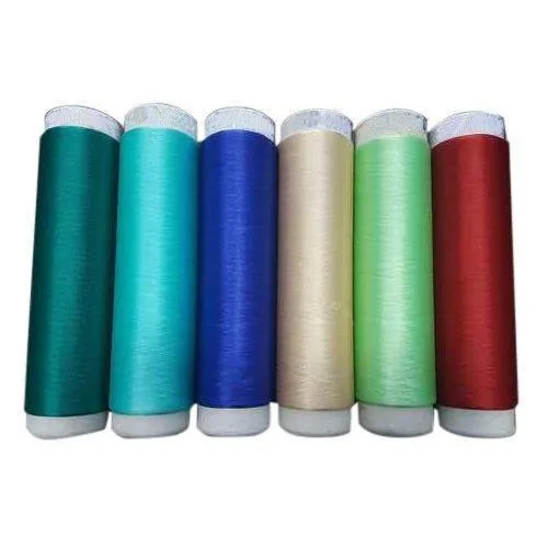 Dyed Polyester Yarn - 100% Polyester, Semi-Dull Lustre, Multicolor | Durable, Washable, Single Ply, Perfect for Stitching, 24 Pieces per Carton