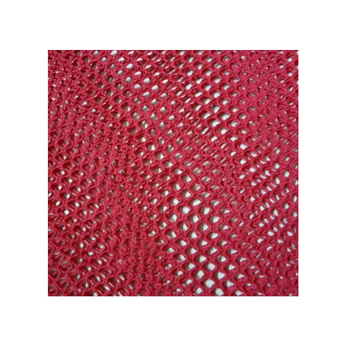 Fancy Knitted Fabric - 100cm Length, 44cm Width, Red Washable Color | Luxurious Texture, Intricate Designs, Eco-Friendly Production, Soft and Comfortable