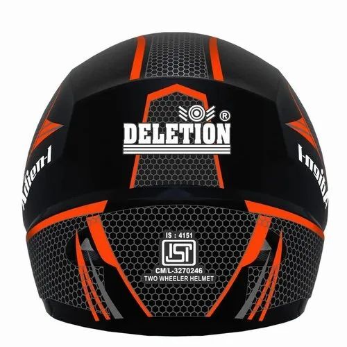 Full Face Bike Helmet - Plastic Material, XL Size, Multicolor Design | Durable, Fine Finished, Printed with 1 Year Warranty