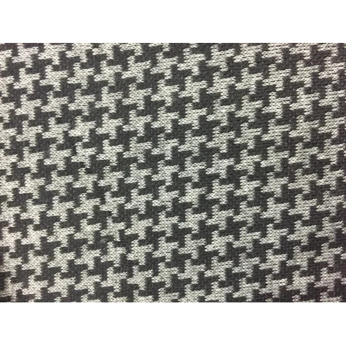Mayer Jacquard Knitted Fabric - 100m Length, 44 Inch Width, Black Color | Intricate Designs, Luxurious Texture, Eco-friendly Production, Soft & Comfortable