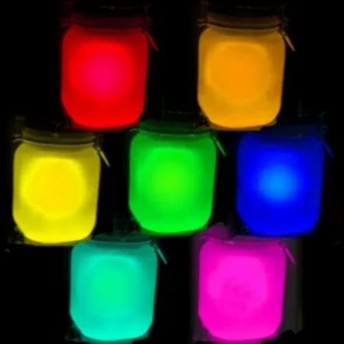 Photoluminescent Glow Pigment Powder - 1 Kg Eco-Friendly Packet, 100% Purity for Industrial Use