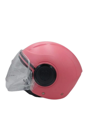 Pink Open Face Helmet
