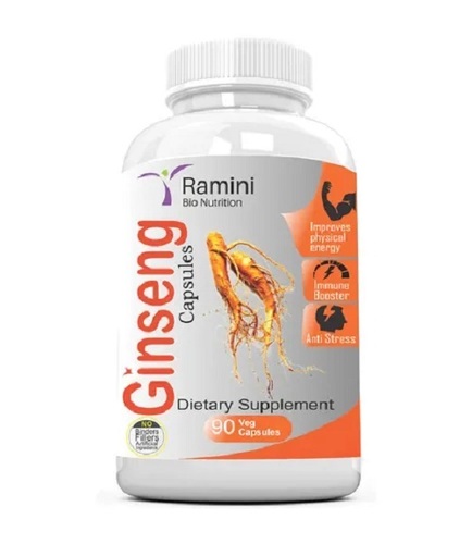 RAMINI Ginseng - 150 Mg Veg Capsules
