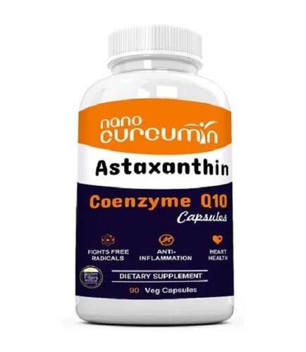 RAMINI Nano Curcumin With Astaxanthin And Coenzyme Q10 Veg Capsules