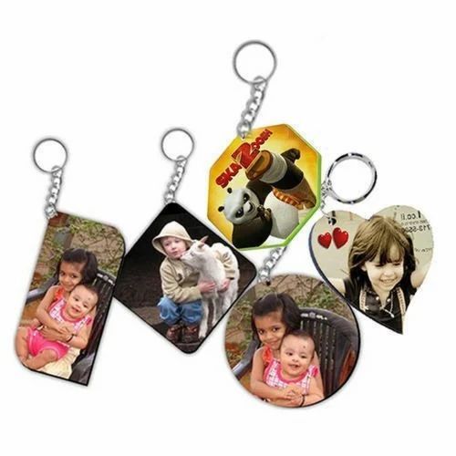 Sublimation Mdf Wooden Keychain