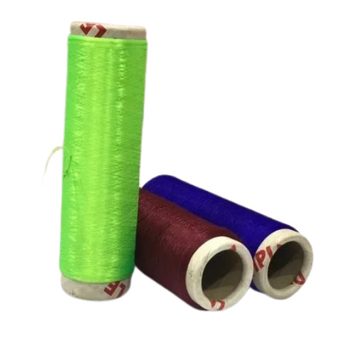 Twisted Dyed Polyester Yarn - 100% Polyester, 1.5kg, 2 Ply, Multicolor | Durable, Washable, Suitable For Stitching, Plain Design