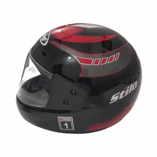 Two Wheeler Helmets - Color: Black & Red