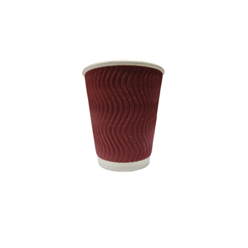 Printed Paper Tea Cup - 150ml, 210 GSM Thickness, Brown Color | Disposable for Parties, Events, and Picnics