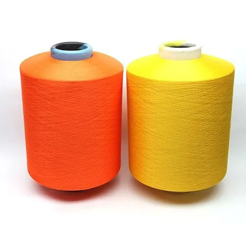 ATY Polyester Dyed Yarn - 100% Polyester Material, Multicolor, Single Ply Carton with 24 Pieces | Durable, Washable, Ideal for Weaving