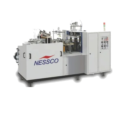 Automatic Disposable Glass Making Machine - Color: Multicolor