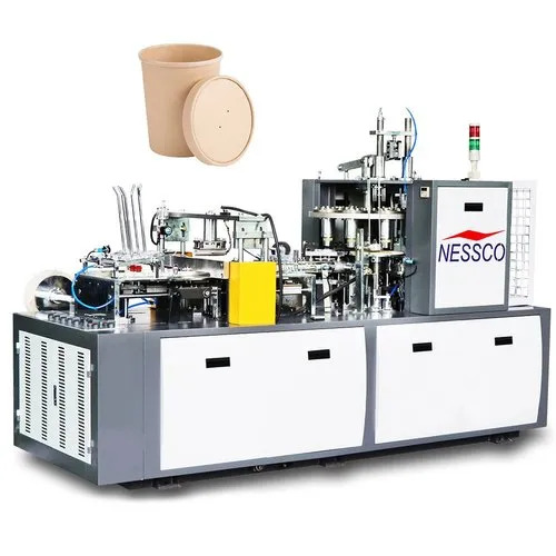 Automatic Paper Container Bowl Manufacturing Machine